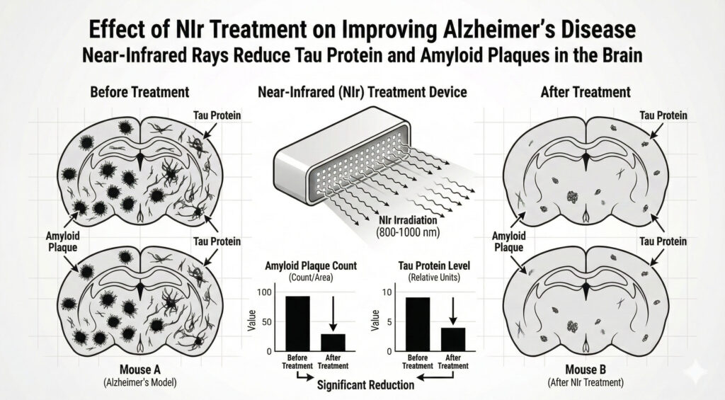Photobiomodulation with near infrared light